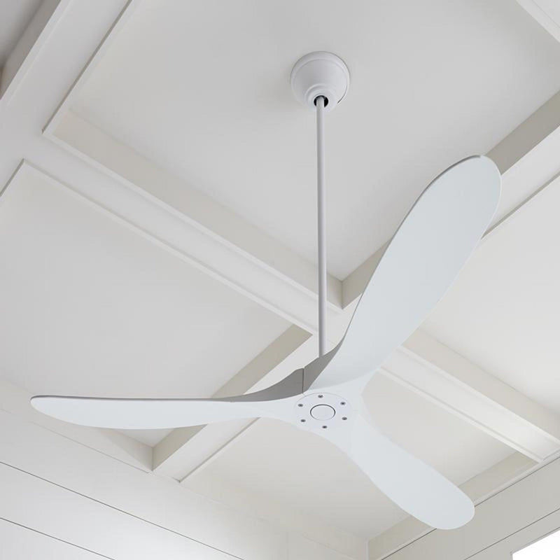 Matte White/Matte White medium Maverick Fan by Monte Carlo