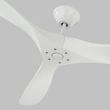 Matte White/Matte White medium Maverick Fan by Monte Carlo