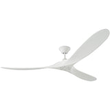 Matte White/Matte White Large Maverick Fan by Monte Carlo
