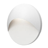 Ovos Indoor-Outdoor Wall Light By Sonneman Lighting, Finish: Textured White, Shape: Round