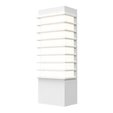 Tawa Indoor-Outdoor Sconce By Sonneman Lighting, Size: Small, Finish: Textured White