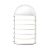 Lighthouse Indoor-Outdoor Wall Light, Size: Small, Finish: Textured White