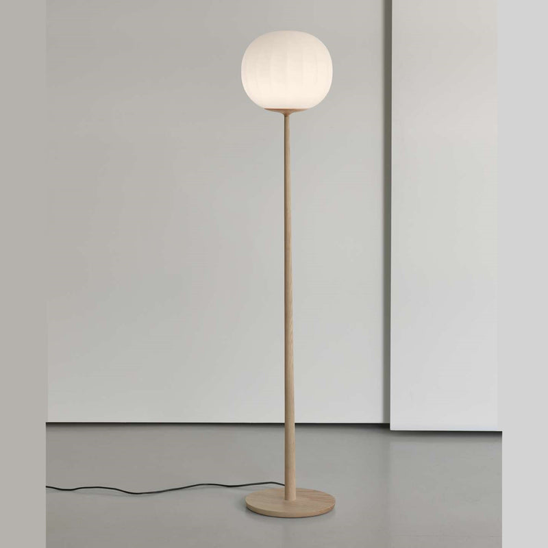 Lita Floor Lamp By LucePlan, finish: Ash Wood