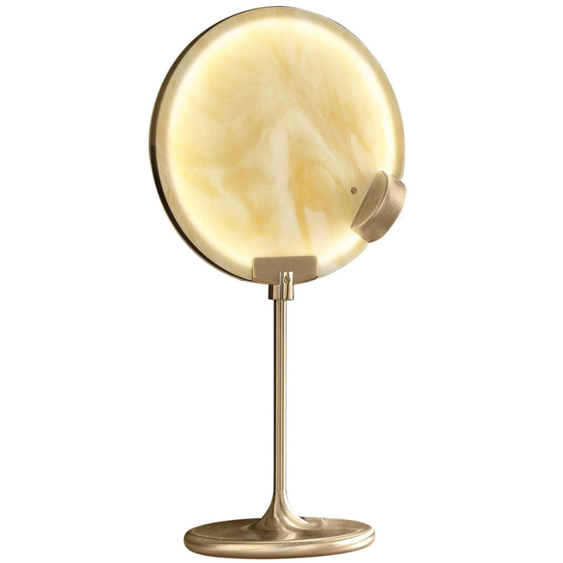 Horo Tl Table Lamp By Masiero, Finish: Amber Spectrum