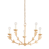 Florian Chandelier By Troy Lighting, Size: Small, Finish: Vintage Gold Leaf