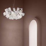 Mocenigo Chandelier by Sylcom, Color: Amber, Finish: Black Nickel, Number of Lights: 12 | Casa Di Luce Lighting