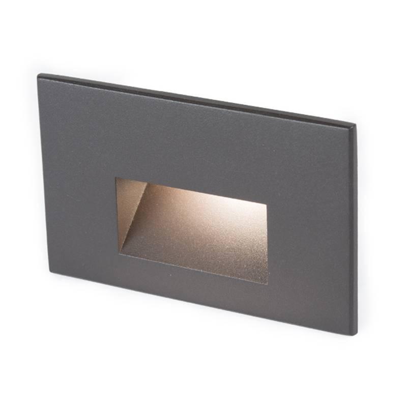 LED Horizontal Step Light by W.A.C. Lighting, Finish: Bronze on Brass, Color Temperature: 2700K,  | Casa Di Luce Lighting