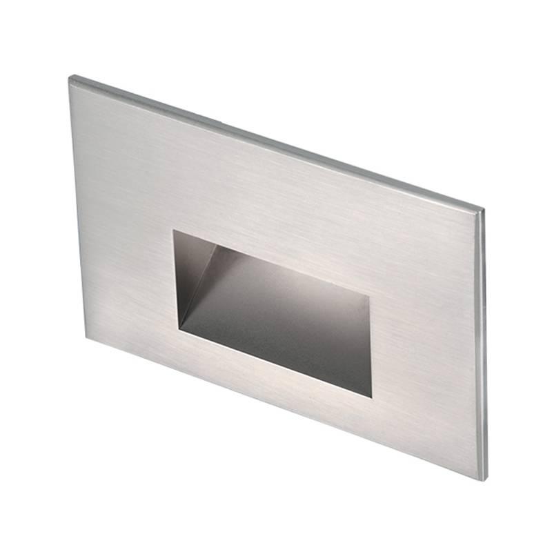 LED Horizontal Step Light by W.A.C. Lighting, Finish: Steel Stainless, Color Temperature: 2700K,  | Casa Di Luce Lighting