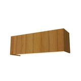 Clean Wall Sconce by Accord, Color: Teak-Accord, Light Option: E26, Size: Small | Casa Di Luce Lighting