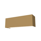 Clean Wall Sconce by Accord, Color: Gold, Light Option: E26, Size: Small | Casa Di Luce Lighting