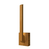 Clean 4130-33 Wall Sconce by Accord, Color: Teak-Accord, Size: Large,  | Casa Di Luce Lighting
