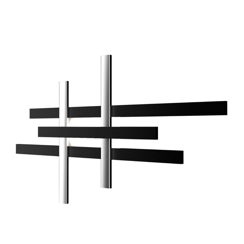 Crossroads Wall Sconce by Accord, Color: Matte Black, Size: Large,  | Casa Di Luce Lighting