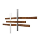 Crossroads Wall Sconce by Accord, Color: Imbuia-Accord, Size: Large,  | Casa Di Luce Lighting