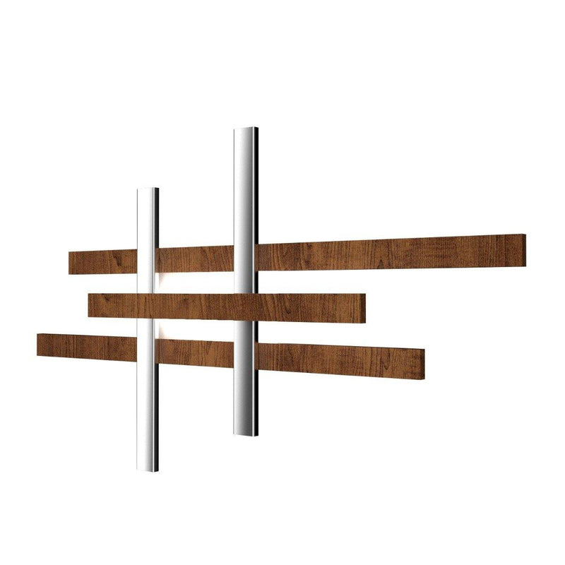 Crossroads Wall Sconce by Accord, Color: Imbuia-Accord, Size: Small,  | Casa Di Luce Lighting