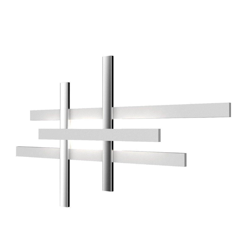 Crossroads Wall Sconce by Accord, Color: White, Size: Large,  | Casa Di Luce Lighting