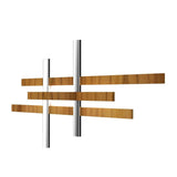 Crossroads Wall Sconce by Accord, Color: Teak-Accord, Size: Large,  | Casa Di Luce Lighting