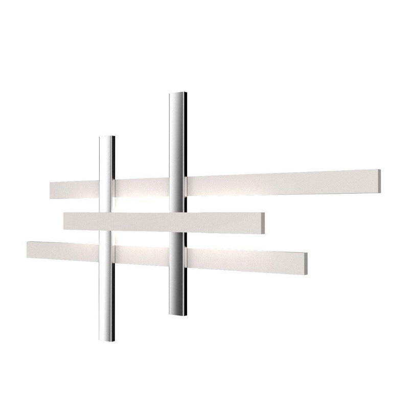 Crossroads Wall Sconce by Accord, Color: Iredescent White-Accord, Size: Large,  | Casa Di Luce Lighting