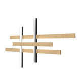 Crossroads Wall Sconce by Accord, Color: Maple-Accord, Size: Large,  | Casa Di Luce Lighting