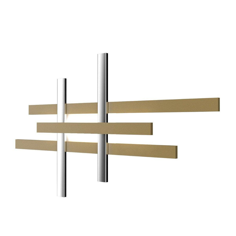 Crossroads Wall Sconce by Accord, Color: Pale Gold-Accord, Size: Large,  | Casa Di Luce Lighting
