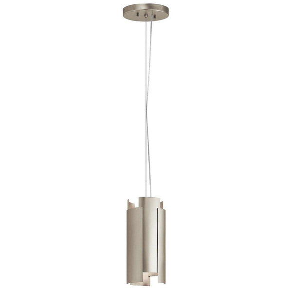 Moderne LED Mini Pendan by Kichler, Finish: Nickel Satin, Olde Bronze-Kichler, ,  | Casa Di Luce Lighting