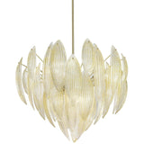 Gold Leaf Paradise Chandelier by IDL