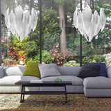 Transparent Paradise Chandelier in Living Room