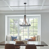 Grand Bank Chandelier by Kichler, Finish: Auburn Stained-Kichler, Distressed Antique Gray-Kichler, ,  | Casa Di Luce Lighting