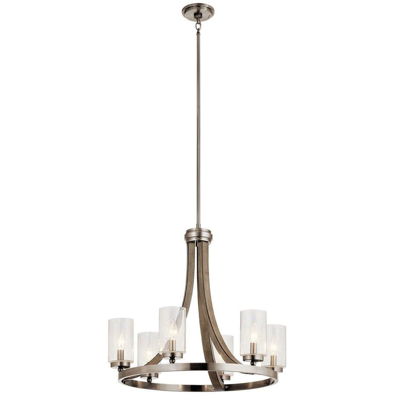 Grand Bank Chandelier by Kichler, Finish: Distressed Antique Gray-Kichler, ,  | Casa Di Luce Lighting