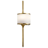Mona Wall Sconce by Kichler, Finish: Classic Pewter-Kichler, Natural Brass, ,  | Casa Di Luce Lighting