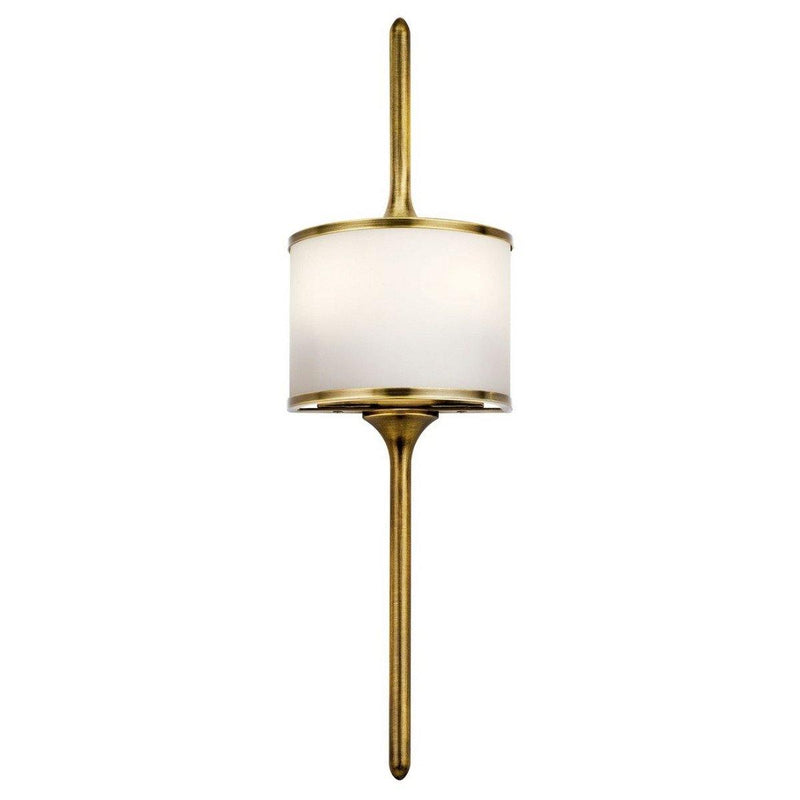 Mona Wall Sconce by Kichler, Finish: Natural Brass, ,  | Casa Di Luce Lighting