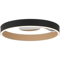 Black Verdura Flushmount by Eurofase