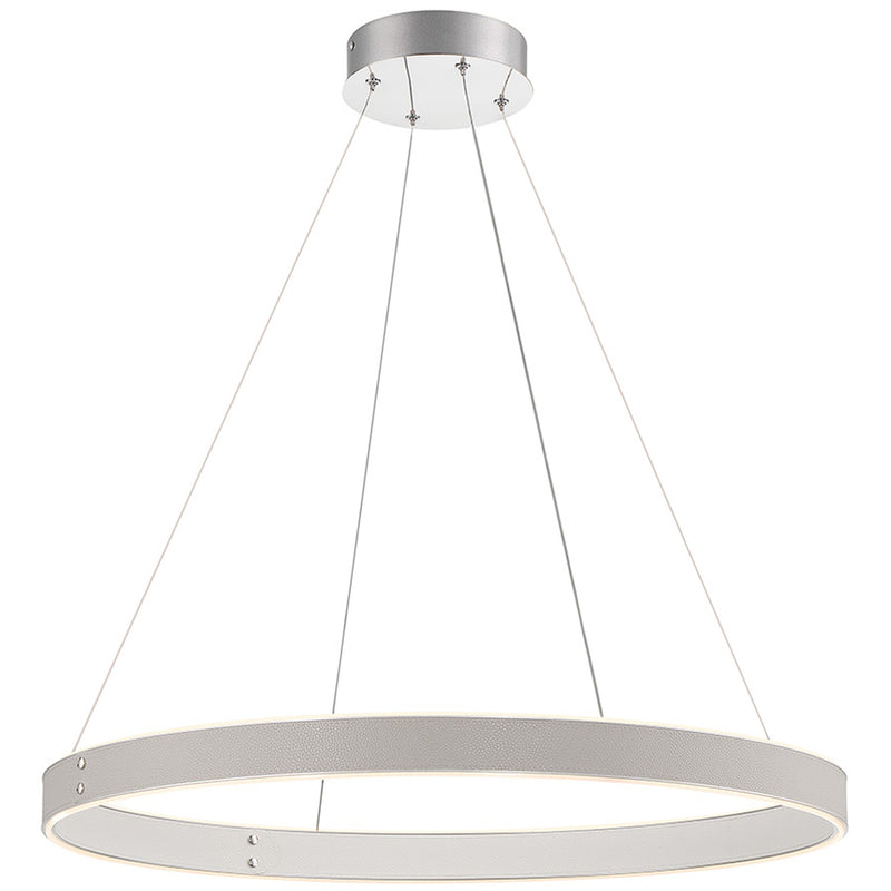Small-Gray Verdura Round Chandelier by Eurofase