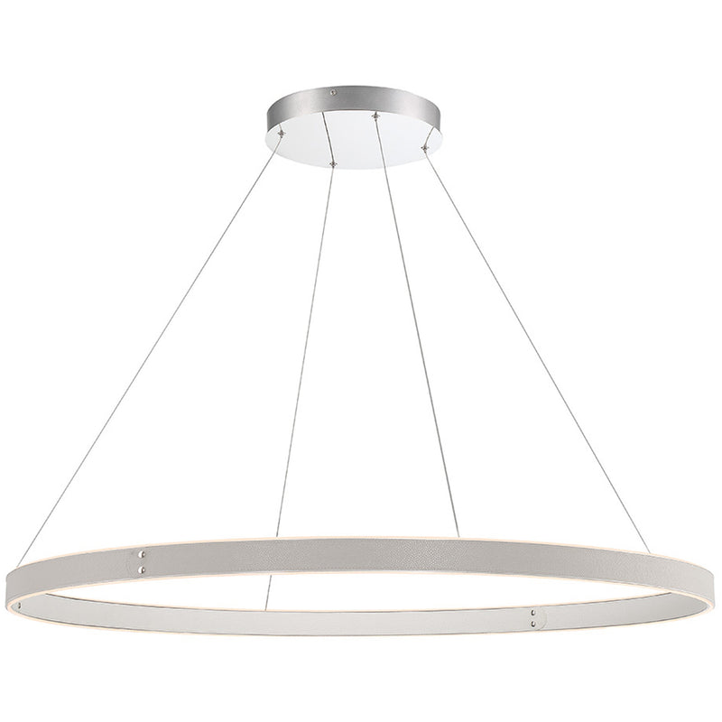 Medium-Gray Verdura Round Chandelier by Eurofase