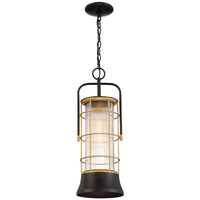Dark Bronze Rivamar Pendant by Eurofase