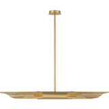 Large-Gold Umura Linear Chandelier by Eurofase