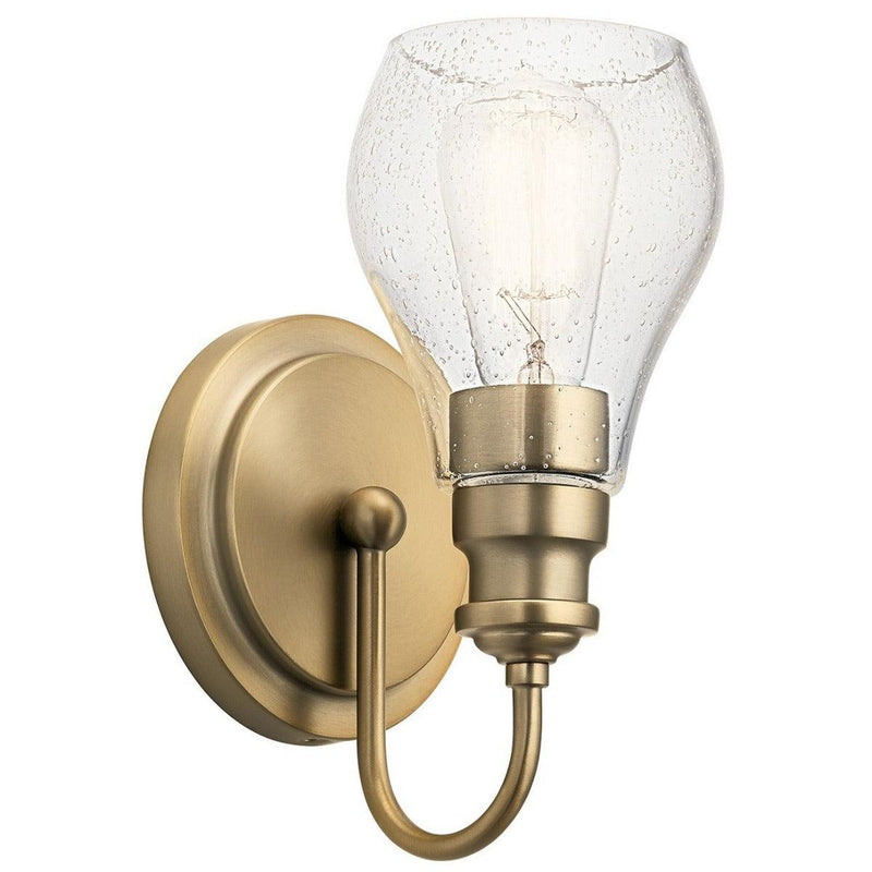 Greenbrier Wall Sconce by Kichler, Finish: Bronze, Black, Nickel Brushed, ,  | Casa Di Luce Lighting