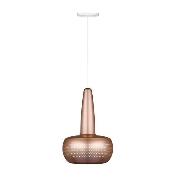 Clava Mini Pendant by UMAGE, Color: Brass, Copper, White, Polished Steel, Finish: Black, White,  | Casa Di Luce Lighting