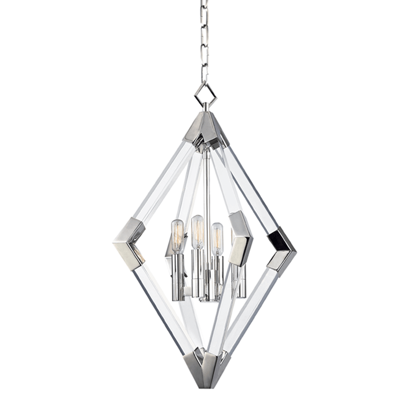 Lyons Pendant by Hudson Valley, Finish: Brass Aged, Nickel Polished, Size: Small, Medium, Large,  | Casa Di Luce Lighting