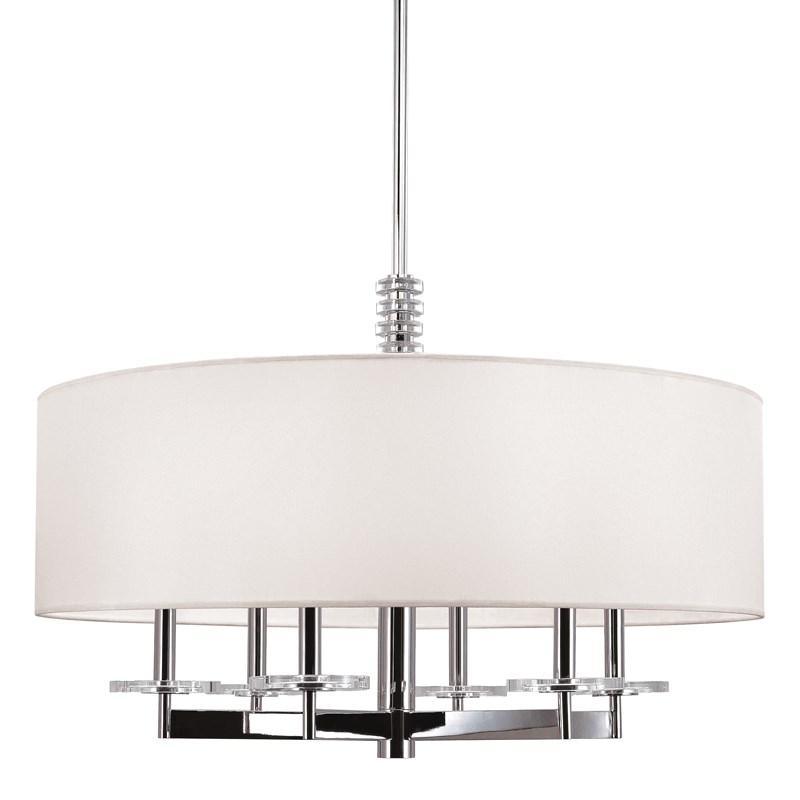 Chelsea Chandelier by Hudson Valley, Finish: Nickel Polished, Size: Large,  | Casa Di Luce Lighting