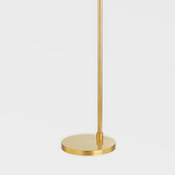 Aisa Floor Lamp By Mitzi - Aged Brass Stand View