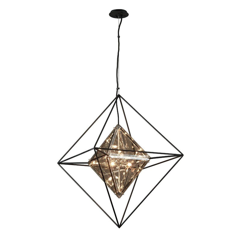 Epic Suspension by Troy Lighting, Finish: Forged Iron-Troy Lighting, Size: Medium,  | Casa Di Luce Lighting