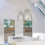 Crystal Marine Suspension by IDL, Finish: Chrome with Black Crystals-IDL, ,  | Casa Di Luce Lighting