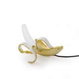 Banana Lamp Houey By Seletti, Finish: Gold