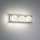 Rover Vanity Light By Eurofase, Size: Small, Finish: Chrome