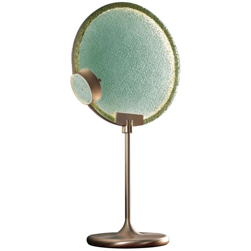 Horo Tl Table Lamp By Masiero, Finish: Green