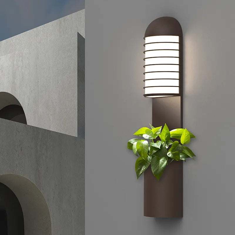 Lighthouse Indoor-Outdoor Planter Sconce