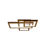 Frame Ceiling Light by Accord, Color: Teak-Accord, Size: Medium,  | Casa Di Luce Lighting