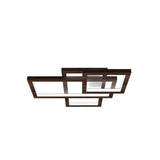 Frame Ceiling Light by Accord, Color: American Walnut-Accord, Size: Medium,  | Casa Di Luce Lighting