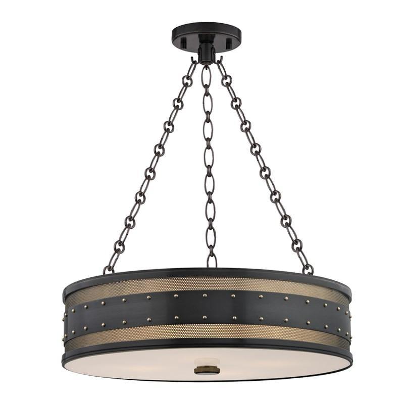 Gaines Pendant by Hudson Valley, Finish: Aged Old Bronze-Hudson Valley, Size: Medium,  | Casa Di Luce Lighting
