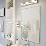 Romendo Vanity Light By Eglo - 1 Light and 3 Lights above & side of the mirror